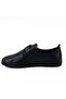 7160 Genuine Leather Casual Women's Shoes-Black - 3