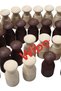 Large Size Wooden Checkers Pieces 32 Pieces Premium Checkers Pieces 5.3 cm - 3