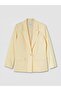 Linen Blend Women's Blazer Jacket (S6) - 5