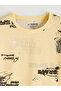 Sparkling Choices from Shining Store Zero Roba Collar Printed Boy's Pajama Set with Shorts - 3