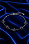 Women's Stainless Steel Butterfly Bracelet with Black Stone Elegant Stylish Jewelry - 2