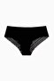 3-pack cotton and lace hipster briefs - 5