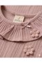 Baby Girl Summer Set with Floral Collar - 100% Cotton - 3