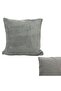 Luxury Plush Cushion Cover_1 Piece Single-Sided Cube Cushion Cover_Soft Hidden Zipper Cushion Cover 42X42 Chickpea Pattern Gray Color