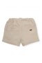 Boys' Elastic Waist Shorts 2-8 Years Cream - 2