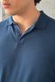 Men's 100% Cotton Buttoned Polo Collar T-Shirt - 6
