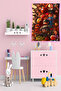 Child-Y36 Wall Covering Shiny Quality Fabric Room Decor Tapestry Wall Carpet Gaming