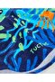 Children's Ocean Patterned Poncho Towel Green - 4