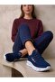Women's Mesh Detailed Sports Shoes with Soft Soles - 4
