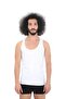 Men's Ribbed Undershirt 6-Piece Full Lycra Rambo Sportsman Undershirt - 2
