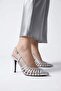 26by250.3294 Women's Classic Heeled Shoes Silver