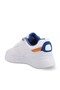 Comfortable Lace-Up Casual Sneakers White and Blue Color Sneaker Women's Running Shoes - 3