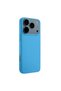 iPhone 17 Pro Compatible Nano Velvet Silicone - Blue - 2