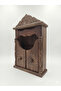 Wooden Hand-Carved Key Holder with Lid Entrance Hall Type Multi-Purpose Key Box - 7