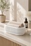 Decorative Bathroom Basket Organizer |   Modern Organizer Basket |   Towel & Bathroom Accessory Organizer |   Premium Design - 4