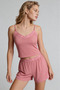 Pure Veil - Light Tulle, Crop Athlete Top, Panties and Shorts Set - 3