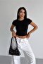 Women's Sandy Fabric Crop Blouse - 6
