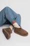 Mini Mink Suede Thick Sole Women's Boots with Fur Inside - 4