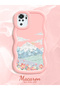 Redmi Note 10S Compatible Case Camera Protector Pink Silicone Couple Phone Case Landscape Pattern - 2