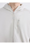 Beige Hooded Men's Jacket - 7