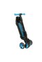 Blue Combo Lighted 3-Wheel Foldable Scooter with Seat - Scooter - Kids Scooter - 4