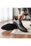 Men's Classic Shoes Made of Patent Leather and Matte Leather with Laces and Pvc Soles, Suitable for Bridal Suits and Suit Bottoms. - 4