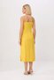 Women's Slip Dress Modal Fabric Thin Straps Sweetheart Neckline Midi Length Unlined Woven Comfortable Casual Modern - 5
