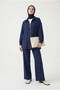 Boy's Zippered Double Suit with Single Pocket Trousers Indigo 26Yt697