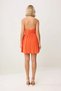 Women's V-Neck Thin Strap Skater Cut Short Dress Lined Woven Casual Daily Modern Stylish Comfortable - 5