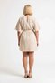 Women's Plus Size Brode Patterned A-Line Dress Balloon Sleeve Crew Neck Short Casual Daily Modern Stylish - 5