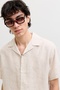 قميص Silver Lining للرجال JPRBLALAWRENCE LINEN RESORT S/S SHIRT SN رمز الموديل: 12295080Silver Lin - 7