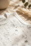 100% Cotton Teddy Bear Patterned Sleeveless 2-Piece Baby Bodysuit Set - Blue and White Color Options 0-12 Months - 4