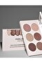 Playinn Loca Mocca 6-Piece Eyeshadow Palette – Coffee & Beige Shades, Matte and Shimmer Finish - 6