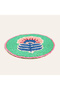 Dadri Green - Pink Glass Bead Coaster 10 cm - 3