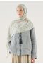 Soft Lines Pattern Soft Viscose Shawl Soft Green