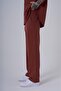 Men's Relaxed Linen Look Trousers Plum - 2