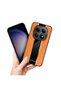 Xiaomi Redmi Note 15 5g Compatible Case Premium Leather Case Orange - 3