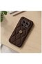 Xiaomi Redmi Note 15 5g Compatible Case Camellia Leather Case Brown - 4