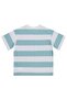 Basic Striped T-Shirt for 6-9 Years Old - Blue - 2