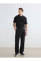 Nevavm Regular Fit Gabardine Men's Pleated Trousers with a Difference