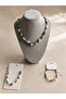 Starfish Seashell Detailed Necklace Bracelet Anklet Set - 2