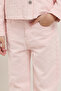 Solid Straight Fit Pants with Button Closure - 6