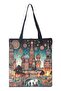 Patterned Shoulder Bag |   Oxford Fabric, Zippered Inner Pocket, Double-Sided Printing, Daily Use Tote Bag - 3