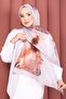 Rose Pattern Shawl Series Beige