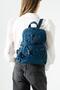 Ultra Lightweight Multi-Pocket Small Backpack and Chest Bag in Navy Blue – Compact Design (571-4I) - 2