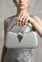 Varol 738 Box Kum Sim Women's Evening Dress Bag Silver