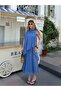 Indigo Magiia Shawl Dress - 3446 - 4