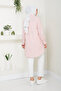 Women's Terrycotton Hidden Button Boyfriend Hijab Shirt - 2