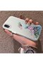 iPhone Xr Compatible Silicone Edge Hard Back Case Couple Phone Case Beautiful Girl Patterned - 2