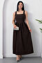 Square Neck Tie-Dye Stone Embellished Dress Grs3970 - 4